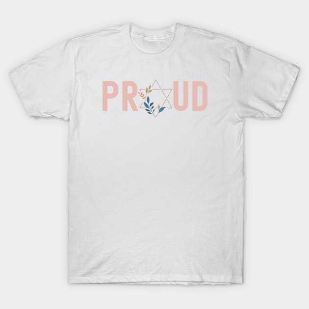 Proud Jewish T-Shirt by HobbyAndArt